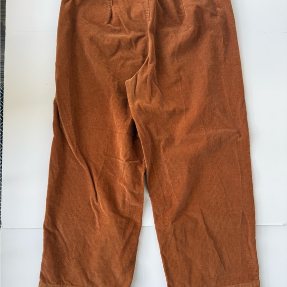 Everlane Sailor Corduroy Pants Womens 16 Toasted Coconut Wide Leg - Picture 6 of 7